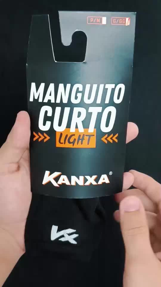 Manguito Curto Proteção Braço Vôlei Basquete Futebol Triathlon Corrida Ciclismo Original Kanxa