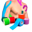 Fita Kinesio Bandagem Elástica 5cmx5m Tape Fisioterapia Adesiva Alivia a Dor Lesão Atleta